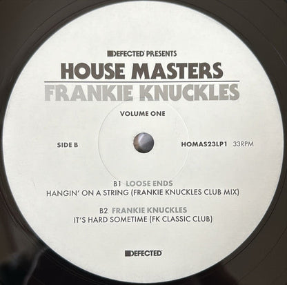 Frankie Knuckles - House Masters (Volume One) | Mint (M) Mint (M)-