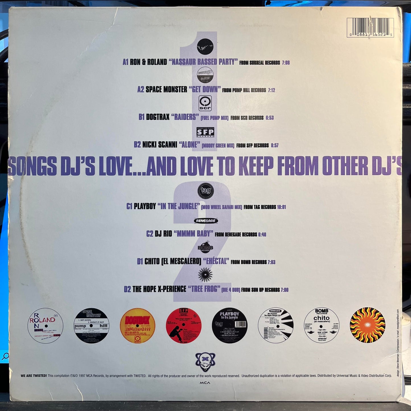 Various - Twisted Secrets (Songs DJ's Love... And Love To Keep From Other DJ's) | Excellent (EX) Excellent (EX)-