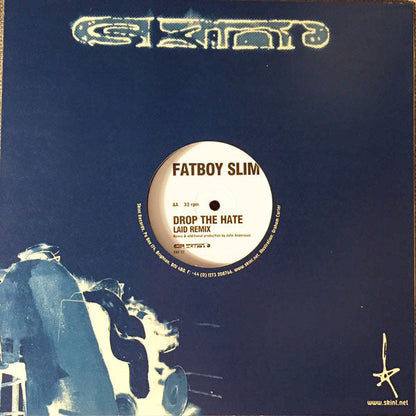 Fatboy Slim - Drop The Hate | Excellent+ (EX+) Very Good Plus (VG+)-