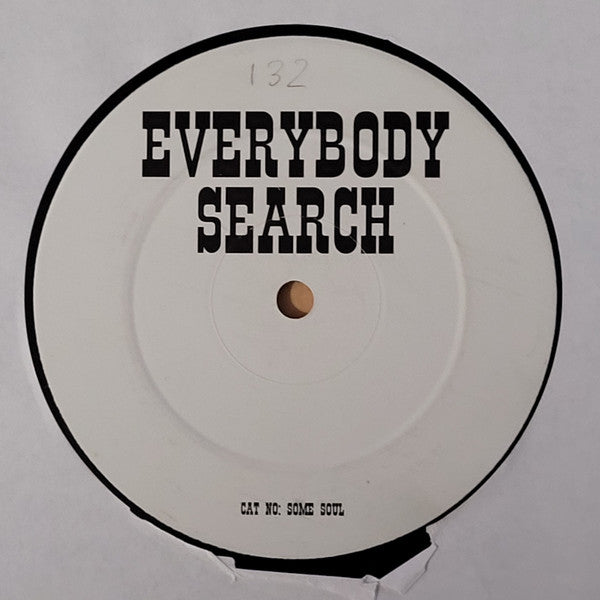 Unknown Artist - Everybody Search / Daddy's Soul | Excellent (EX) Generic-