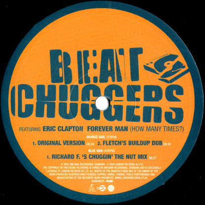 Beatchuggers - Forever Man (How Many Times?) | Excellent (EX) Very Good Plus (VG+)-