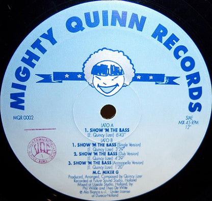 MC Miker G - Show'm The Bass | Very Good Plus (VG+) Very Good Plus (VG+)-