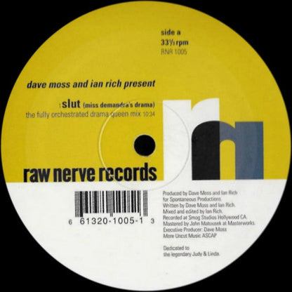 Dave Moss - Slut (Miss Demandra's Drama) | Excellent (EX) Very Good Plus (VG+)-