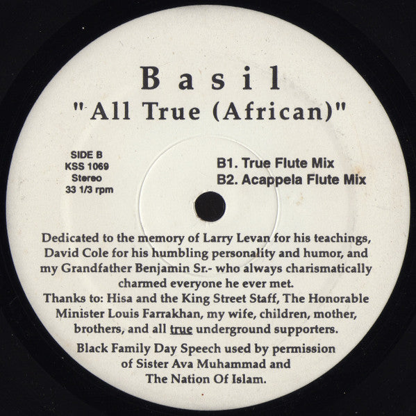 Basil - All True (African) | Near Mint- (NM-) Excellent+ (EX+)-