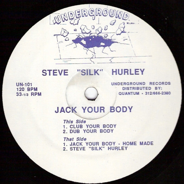 Steve "Silk" Hurley - Jack Your Body (12") | Near Mint (NM) Generic-