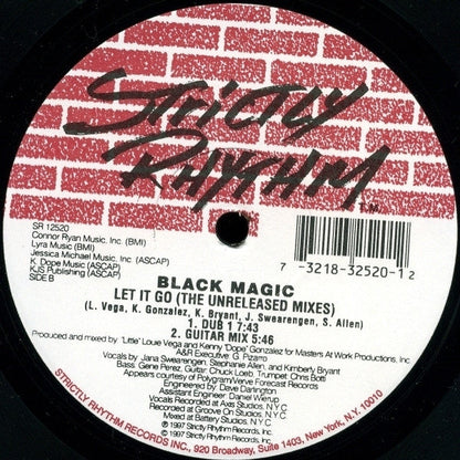 Black Magic - Let It Go (The Unreleased Mixes) (VINYL) | Near Mint (NM) Generic-