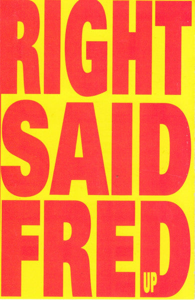 Right Said Fred - Up *CASSETTE* | Near Mint (NM) Near Mint (NM)-