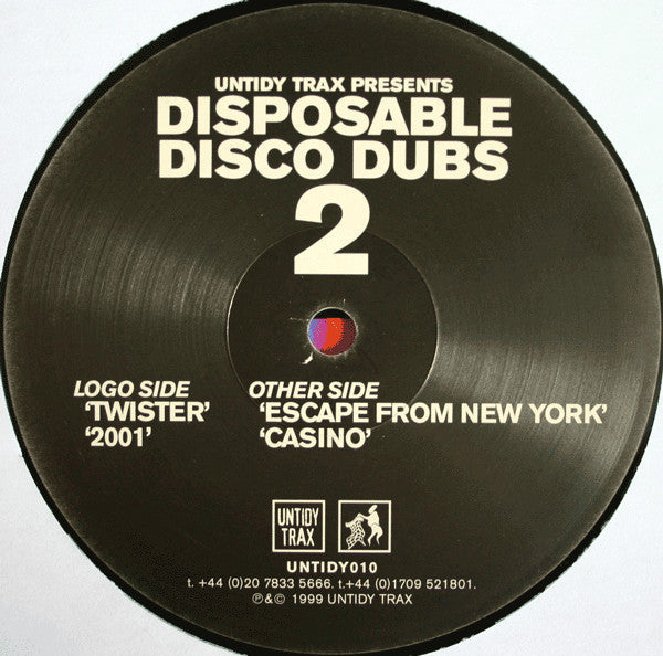 Paul Janes - Disposable Disco Dubs 2 | Near Mint (NM) Excellent (EX)-
