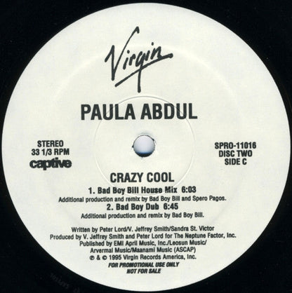 Paula Abdul - Crazy Cool | Near Mint (NM) Generic-