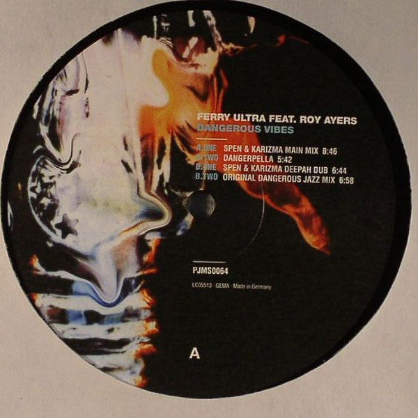 Ferry Ultra - Dangerous Vibes (Spen & Karizma Remixes) (VINYL) | Near Mint (NM) Near Mint (NM)-