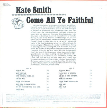 Kate Smith (2) - O Come All Ye Faithful | Near Mint (NM) Near Mint (NM)-