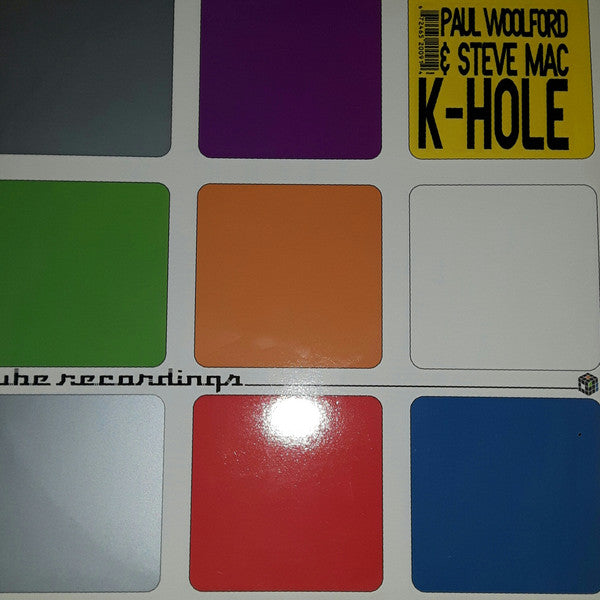 Paul Woolford & Steve Mac - K-Hole | Near Mint (NM) Excellent (EX)-