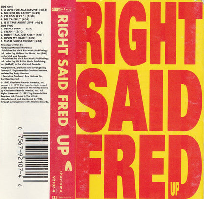 Right Said Fred - Up *CASSETTE* | Near Mint (NM) Near Mint (NM)-