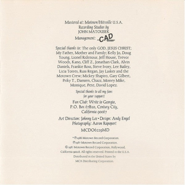 Georgio (2) - Sexappeal (Georgio's Greatest 12" Mixes)(CD) | Near Mint (NM) Near Mint (NM)-