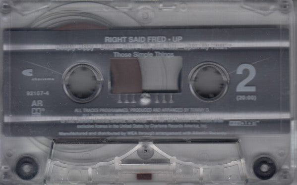 Right Said Fred - Up *CASSETTE* | Near Mint (NM) Near Mint (NM)-