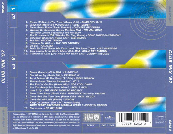 Various - Club Mix '97 (2xCD) | Near Mint (NM) Near Mint (NM)-