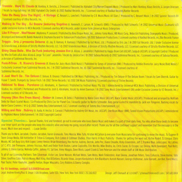 Louie DeVito - N.Y.C. Underground Party Vol. 5 (2xCD) | Near Mint (NM) Near Mint (NM)-