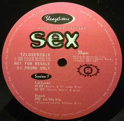 Sleaze Sisters - Sex | Near Mint (NM) Excellent (EX)-