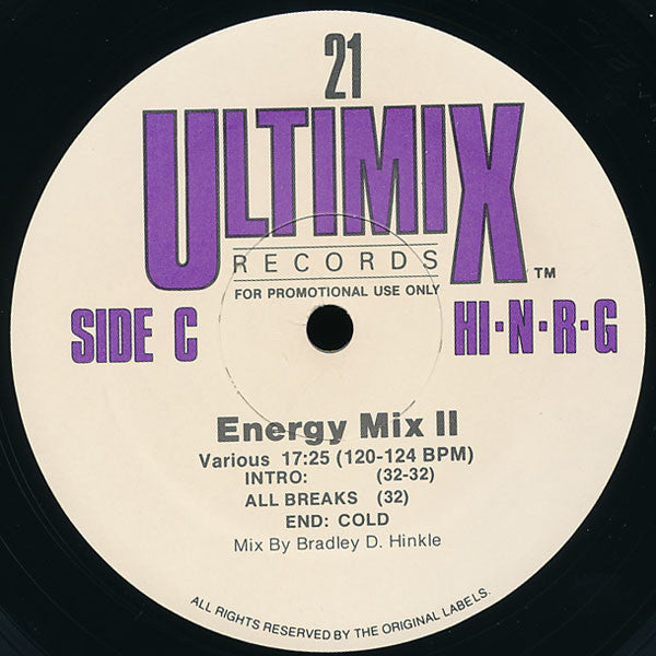 Various - Ultimix 21 *RECORD 2 ONLY* | Near Mint (NM) Near Mint (NM)-