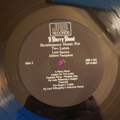 Linn Barnes - A Merry Mood: Renaissance Music for Two Lutes | Near Mint (NM) Near Mint (NM)-