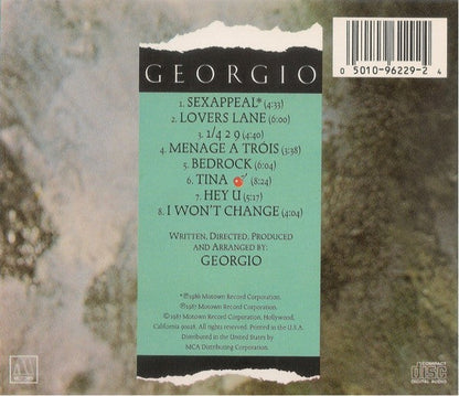 Georgio (2) - Sexappeal (Georgio's Greatest 12" Mixes)(CD) | Near Mint (NM) Near Mint (NM)-