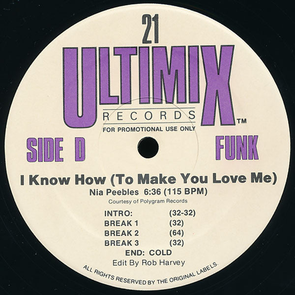 Various - Ultimix 21 *RECORD 2 ONLY* | Near Mint (NM) Near Mint (NM)-