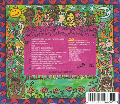 Bob Sinclar - Soundz Of Freedom (My Ultimate Summer Of Love Mix) (CD&DVD) | Near Mint (NM) Near Mint (NM)-