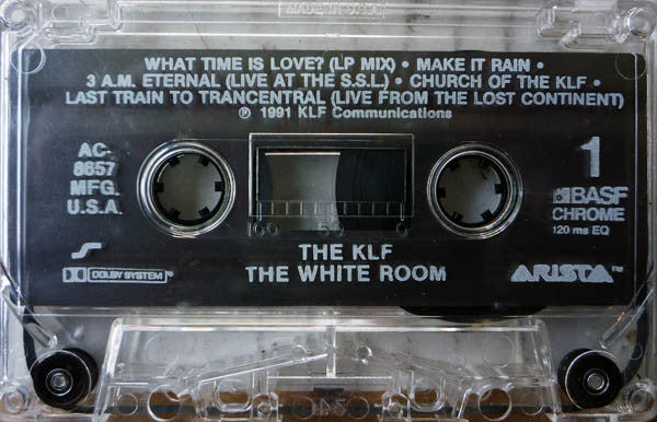The KLF - The White Room *CASSETTE* | Near Mint (NM) Near Mint (NM)-
