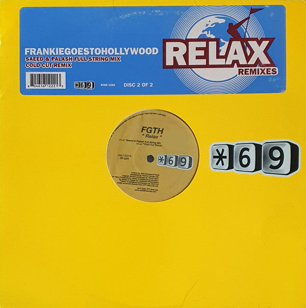 Frankie Goes To Hollywood - Relax (Remixes) - (Disc 2 of 2) | Near Mint (NM) Excellent (EX)-