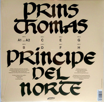 Prins Thomas - Principe Del Norte (4xVINYL) | USED Near Mint (NM) Near Mint (NM)-