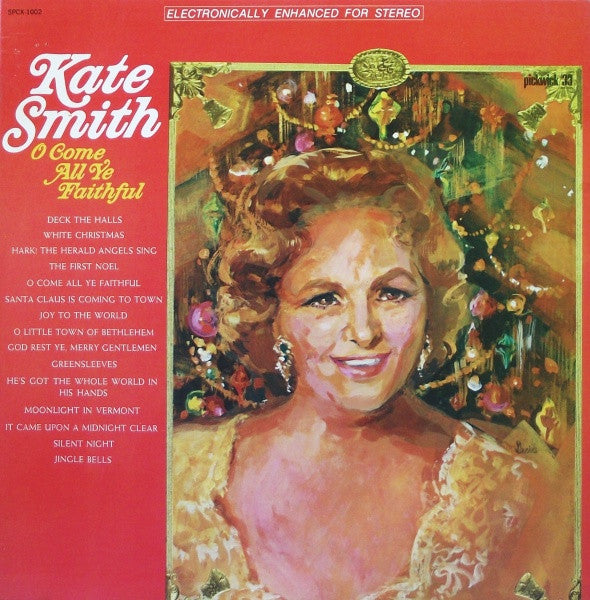 Kate Smith (2) - O Come All Ye Faithful | Near Mint (NM) Near Mint (NM)-