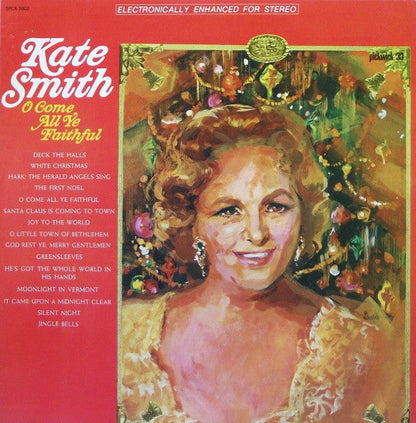 Kate Smith (2) - O Come All Ye Faithful | Near Mint (NM) Near Mint (NM)-