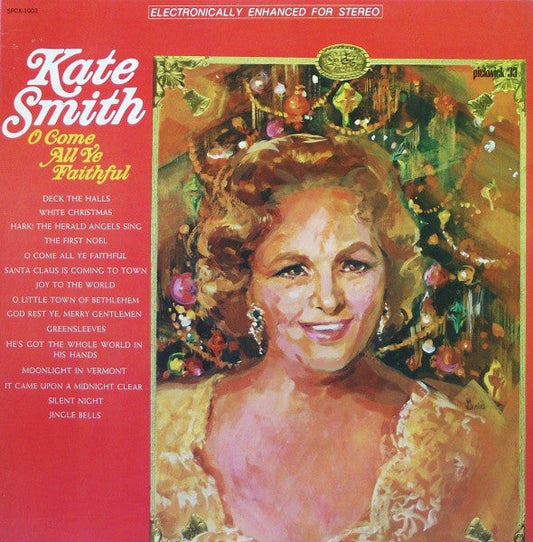 Kate Smith (2) - O Come All Ye Faithful | Near Mint (NM) Near Mint (NM)-