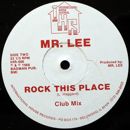 Mr. Lee - Rock This Place (12" VINYL) | Near Mint (NM) Generic-