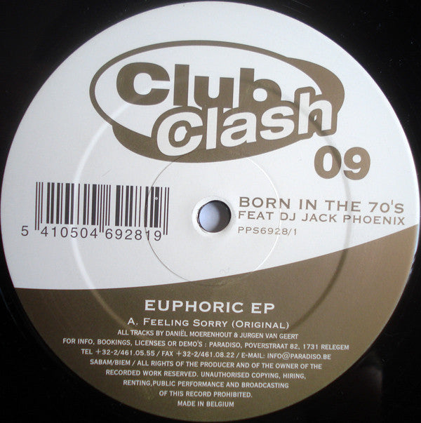 Born In The 70's - Euphoric EP | Near Mint (NM) Generic-