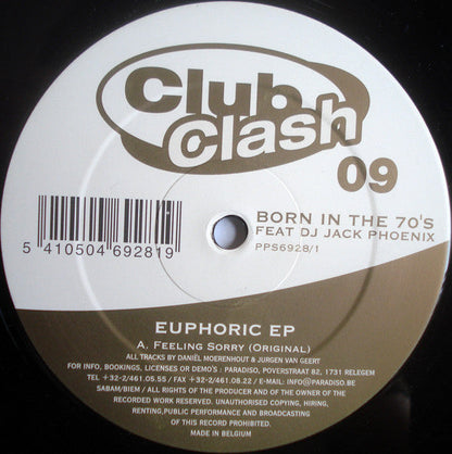 Born In The 70's - Euphoric EP | Near Mint (NM) Generic-