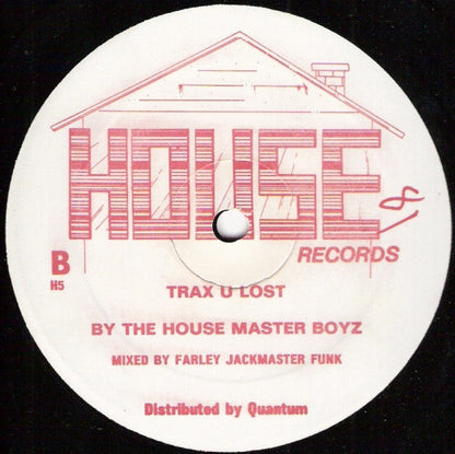The Housemaster Boyz - Thanks 4 The Trax U Lost (12" VINYL) | Generic-