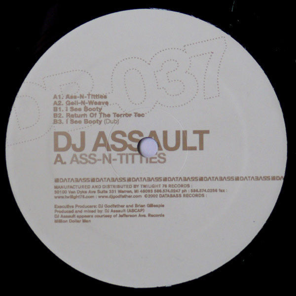 DJ Assault - Ass-N-Titties | Very Good Plus (VG+) Very Good Plus (VG+)-