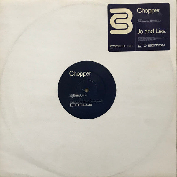Chopper - Jo And Lisa | Very Good (VG) Very Good (VG)-