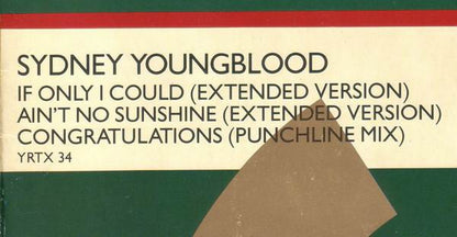 Sydney Youngblood - If Only I Could / Ain't No Sunshine / Congratulations | Very Good (VG) Good Plus (G+)-