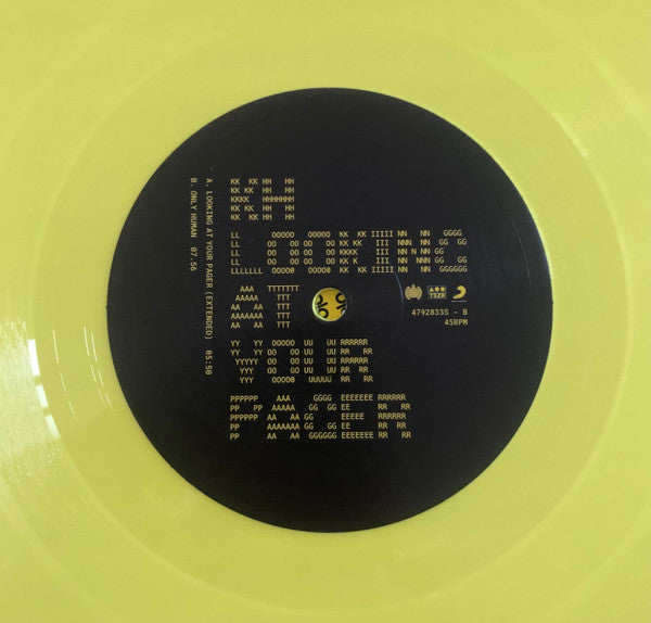 Kieran Hebden - Looking At Your Pager / Only Human (VINYL) | Mint (M) Excellent (EX)-