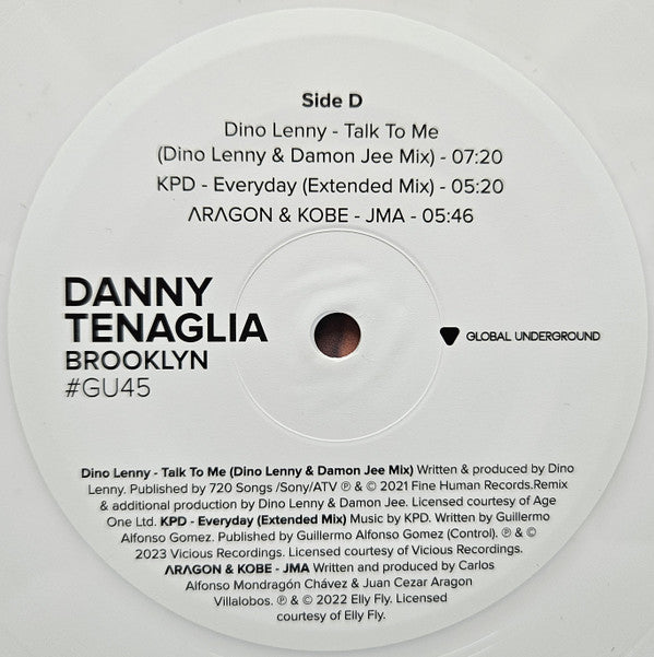 Danny Tenaglia - Brooklyn #GU45 | Mint (M) Mint (M)-
