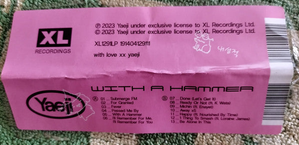 Yaeji - With A Hammer | Mint (M) Mint (M)-