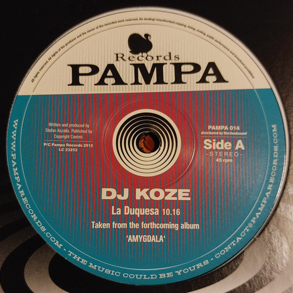 DJ Koze - La Duquesa / Burn With Me | Mint (M) Mint (M)-