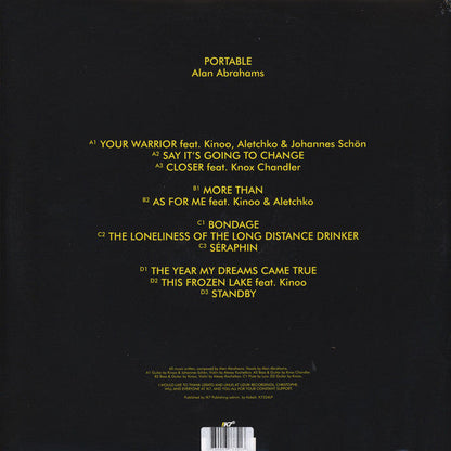 Portable Sunsets - Alan Abrahams (2LP + CD) | Mint (M) Mint (M)-
