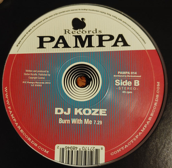 DJ Koze - La Duquesa / Burn With Me | Mint (M) Mint (M)-