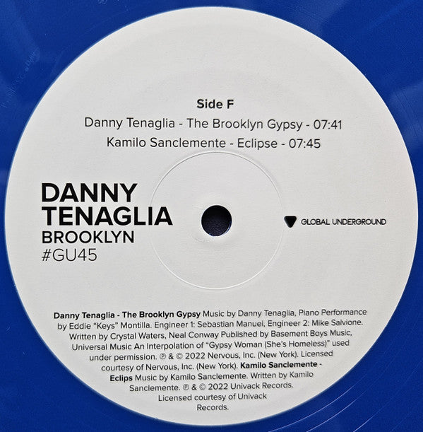 Danny Tenaglia - Brooklyn #GU45 | Mint (M) Mint (M)-
