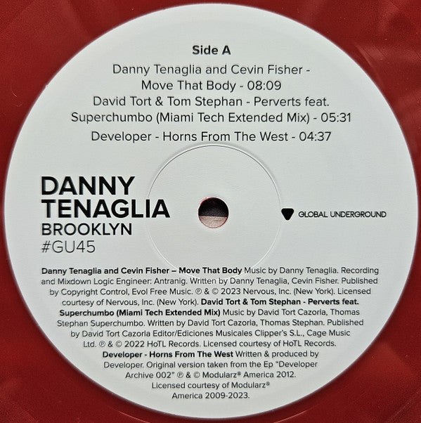 Danny Tenaglia - Brooklyn #GU45 | Mint (M) Mint (M)-