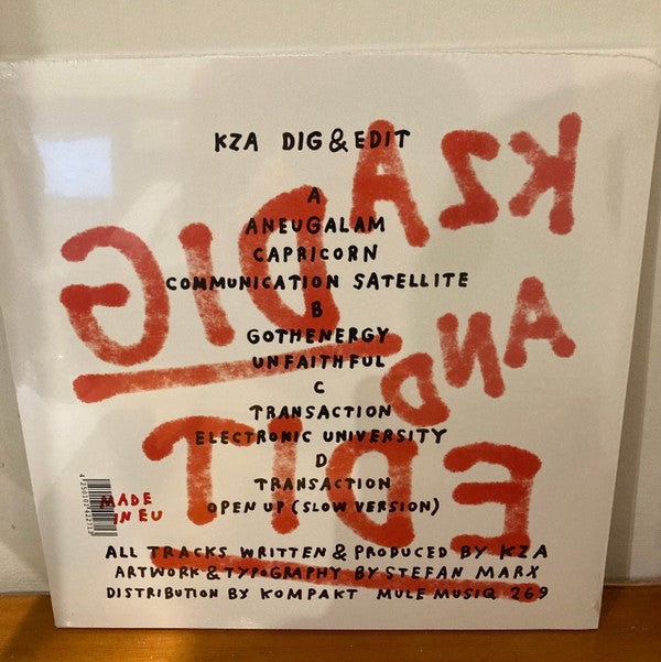 KZA - Dig And Edit | Mint (M) Mint (M)-