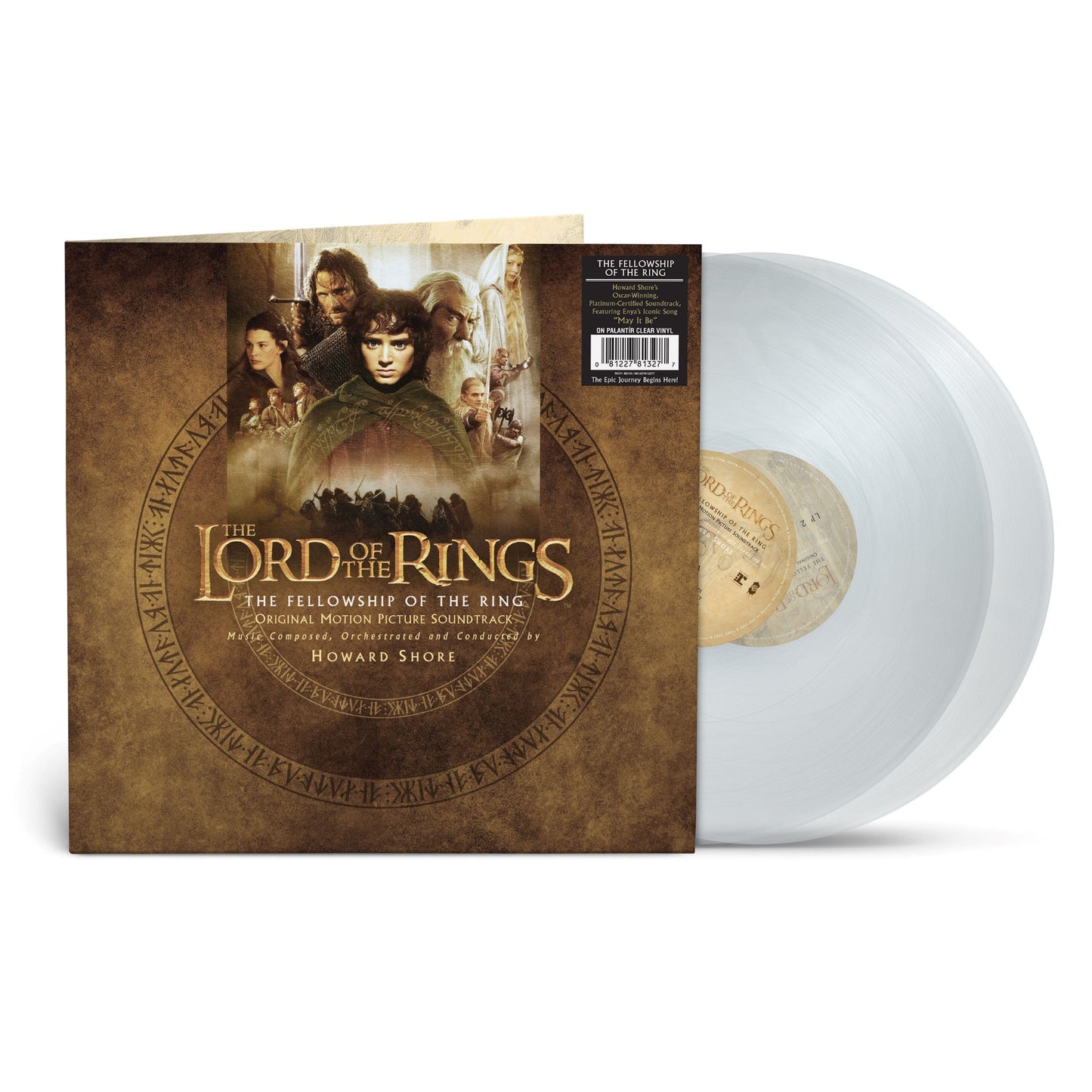 Howard Shore - Fellowship of the Ring (IEX: 2x PALANTIR CLEAR VINYL) | Mint (M) Mint (M)-